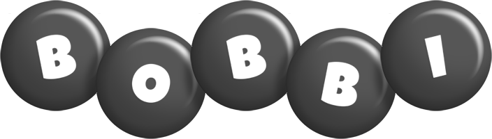 Bobbi candy-black logo