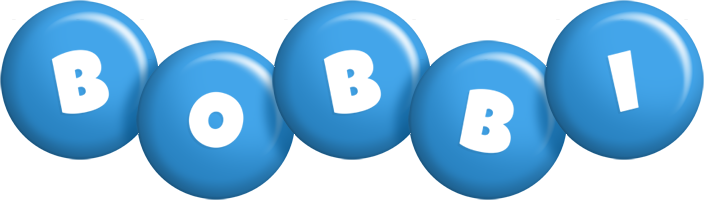 Bobbi candy-blue logo