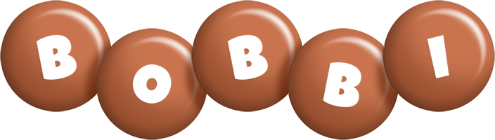 Bobbi candy-brown logo