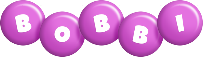 Bobbi candy-purple logo