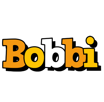 Bobbi cartoon logo
