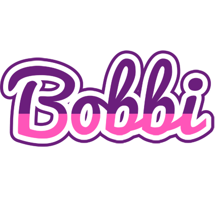 Bobbi cheerful logo