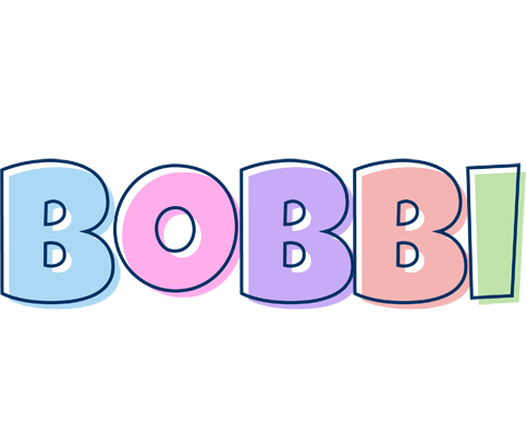 Bobbi pastel logo