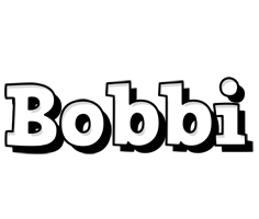 Bobbi snowing logo