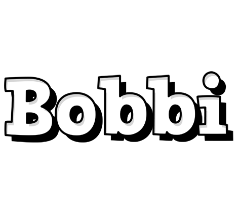 Bobbi snowing logo
