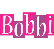 Bobbi whine logo
