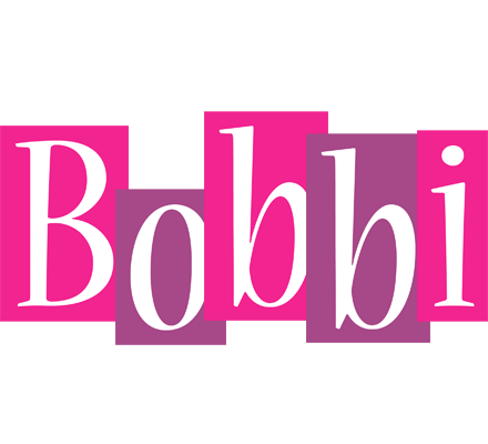 Bobbi whine logo