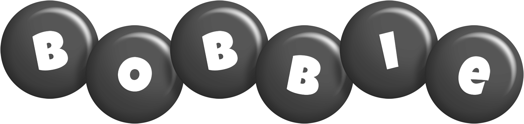 Bobbie candy-black logo