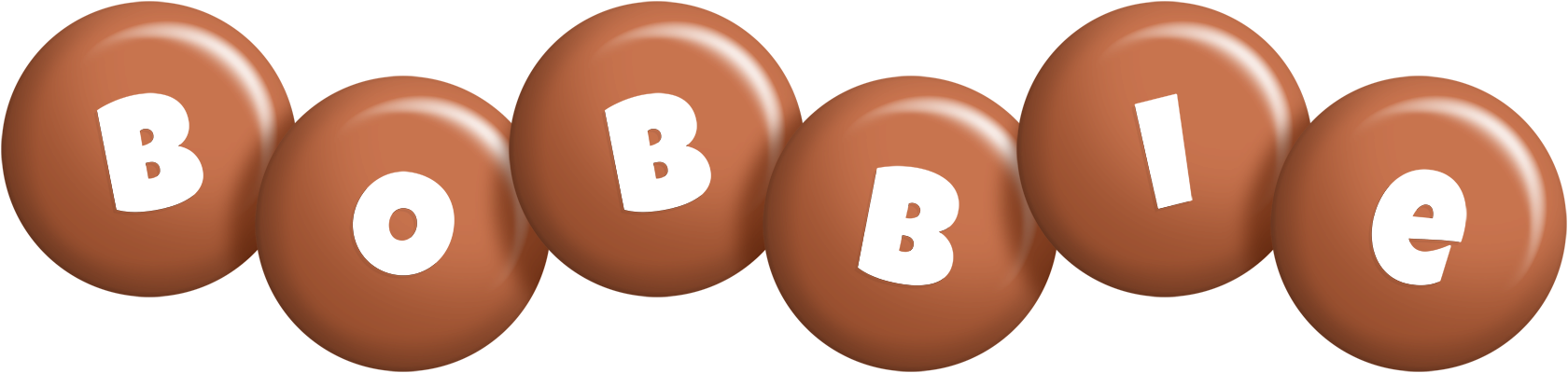 Bobbie candy-brown logo