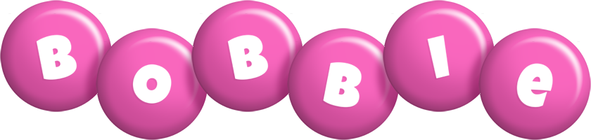 Bobbie candy-pink logo