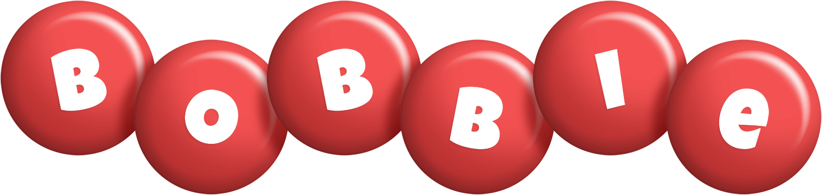 Bobbie candy-red logo