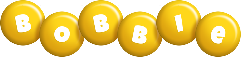 Bobbie candy-yellow logo