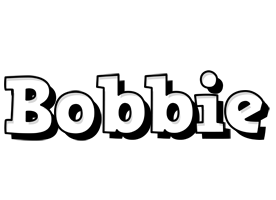 Bobbie snowing logo