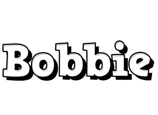 Bobbie snowing logo