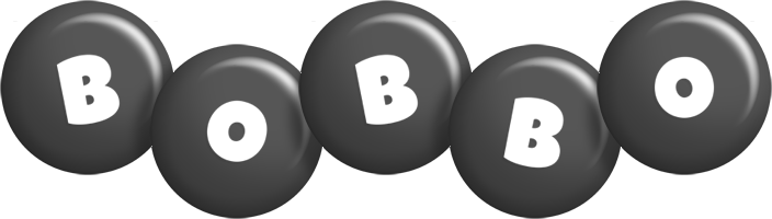 Bobbo candy-black logo