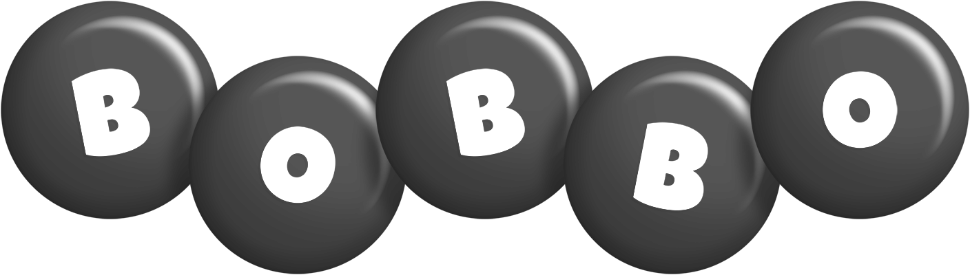 Bobbo candy-black logo