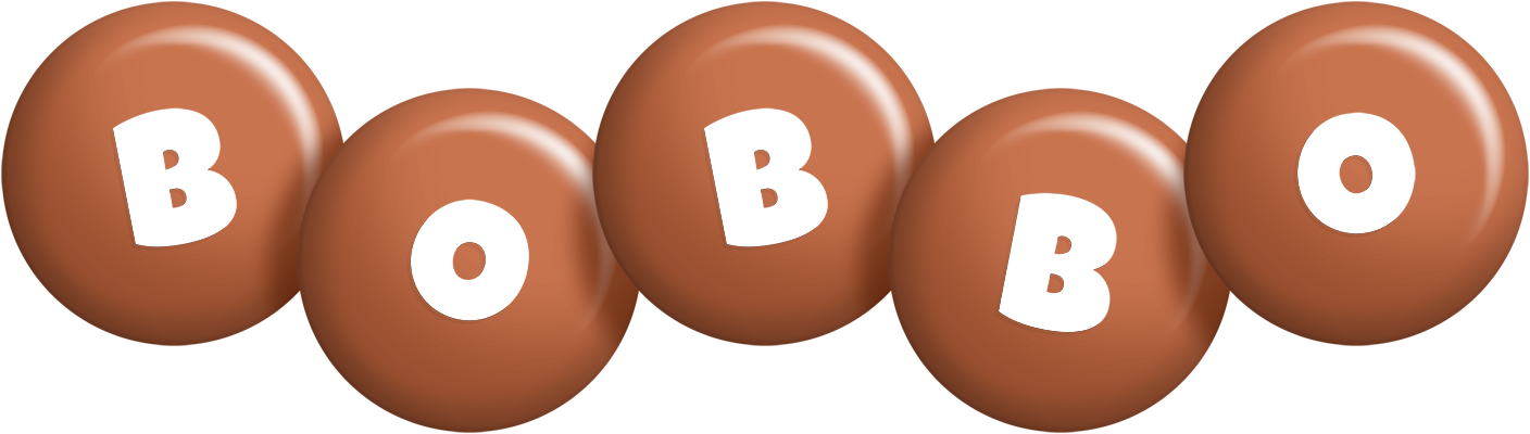 Bobbo candy-brown logo