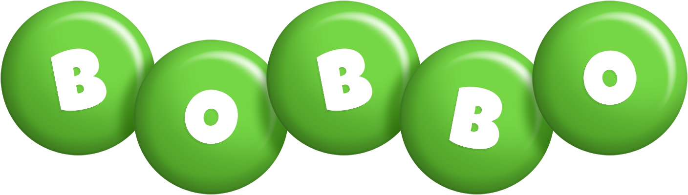 Bobbo candy-green logo