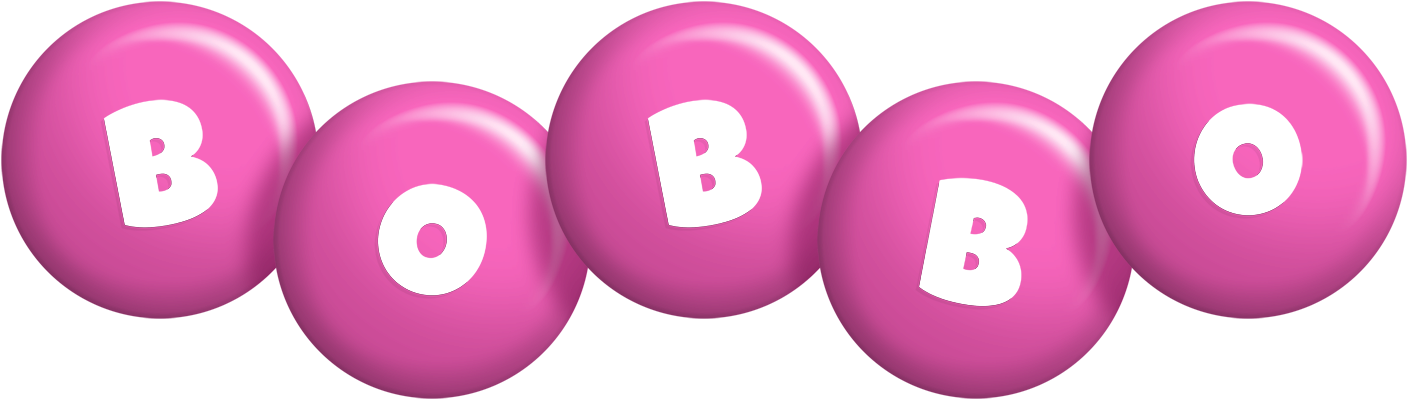 Bobbo candy-pink logo