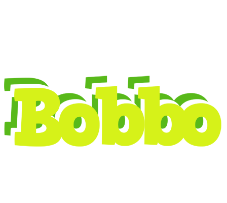 Bobbo citrus logo