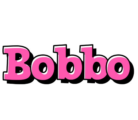 Bobbo girlish logo
