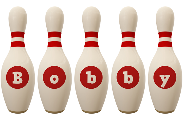 Bobby bowling-pin logo