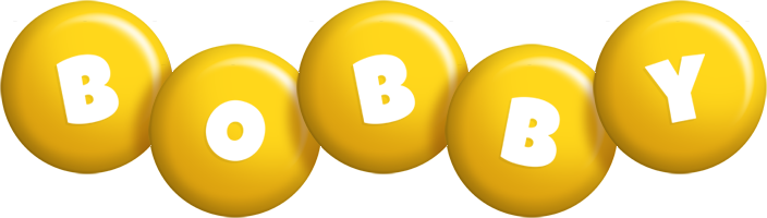 Bobby candy-yellow logo