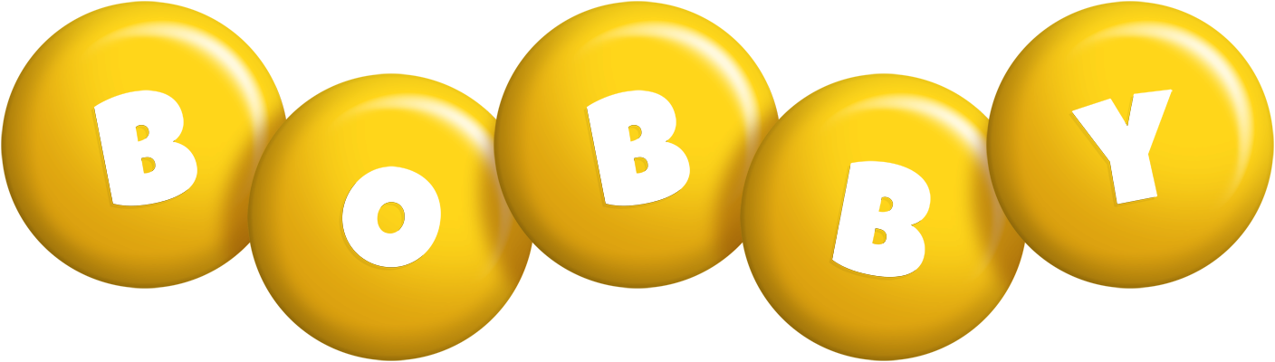 Bobby candy-yellow logo