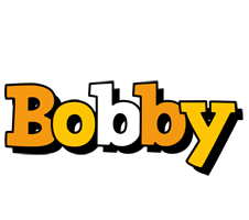 Bobby cartoon logo