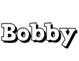 Bobby snowing logo