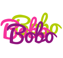 Bobo flowers logo