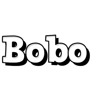 Bobo snowing logo