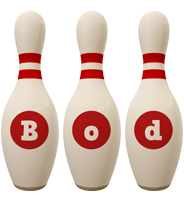 Bod bowling-pin logo