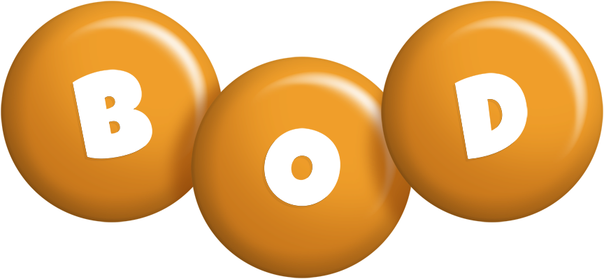 Bod candy-orange logo