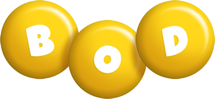 Bod candy-yellow logo