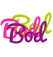 Bod flowers logo