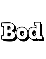 Bod snowing logo