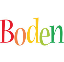 Boden birthday logo