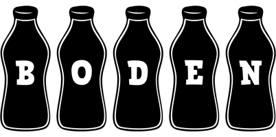 Boden bottle logo