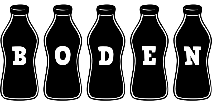 Boden bottle logo