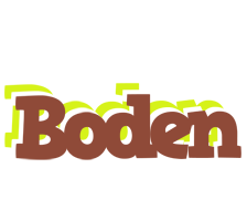 Boden caffeebar logo