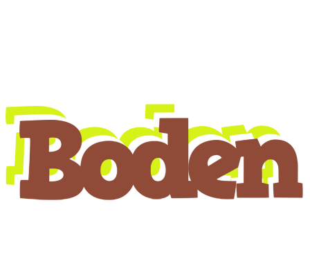 Boden caffeebar logo