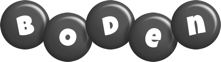 Boden candy-black logo