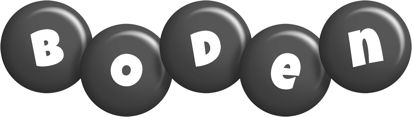 Boden candy-black logo