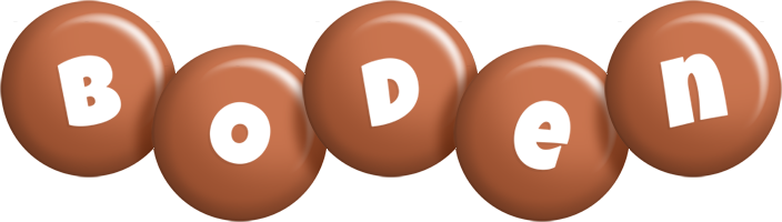 Boden candy-brown logo