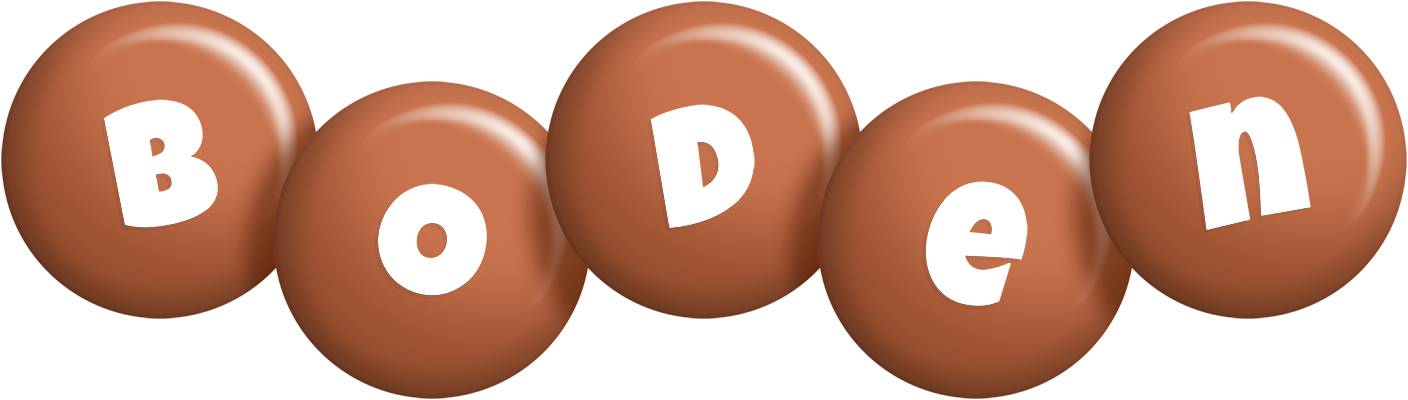 Boden candy-brown logo