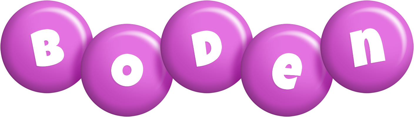 Boden candy-purple logo