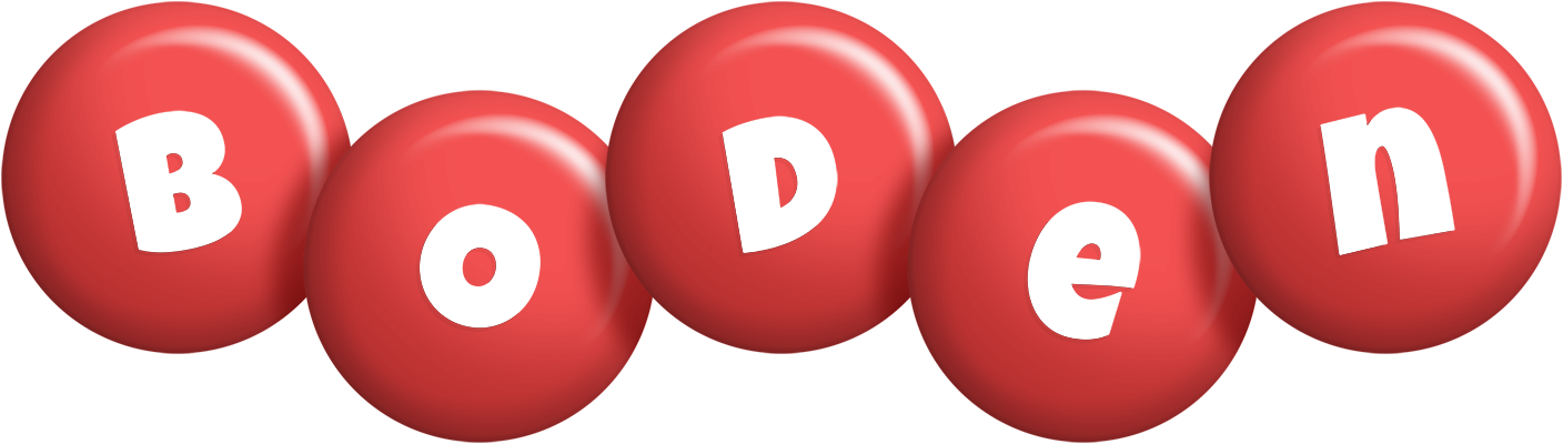 Boden candy-red logo