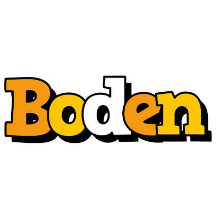 Boden cartoon logo