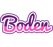 Boden cheerful logo